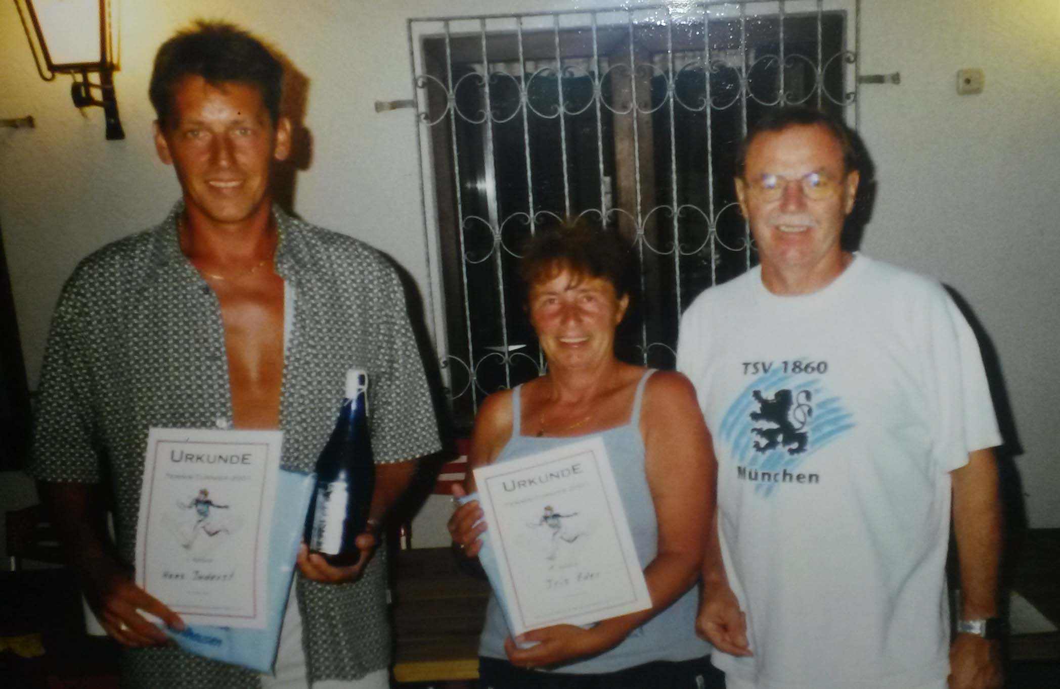 Tennisturnier 2001 Iris Eder