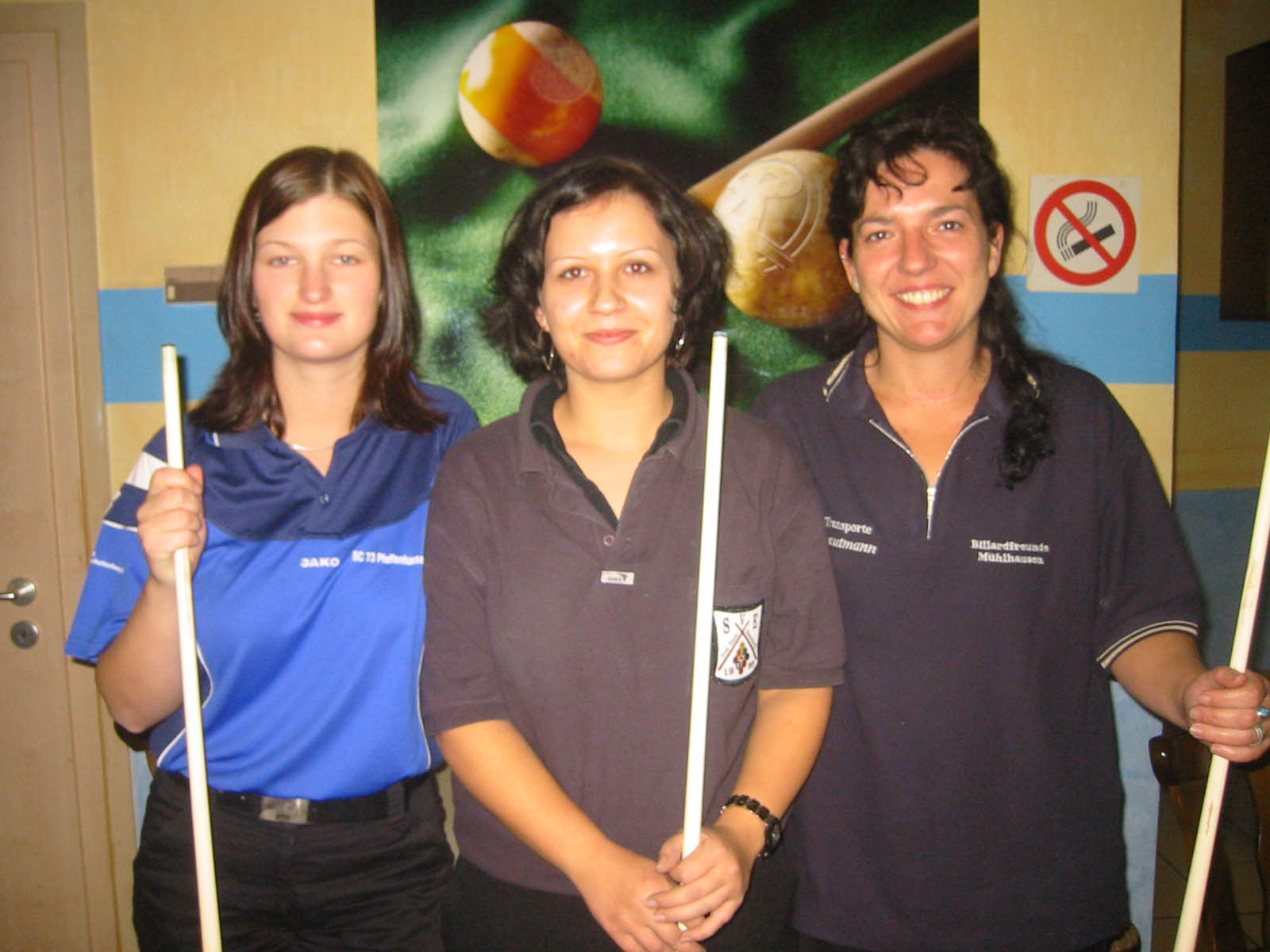 Sieger BZM Damen 8 Ball 07 