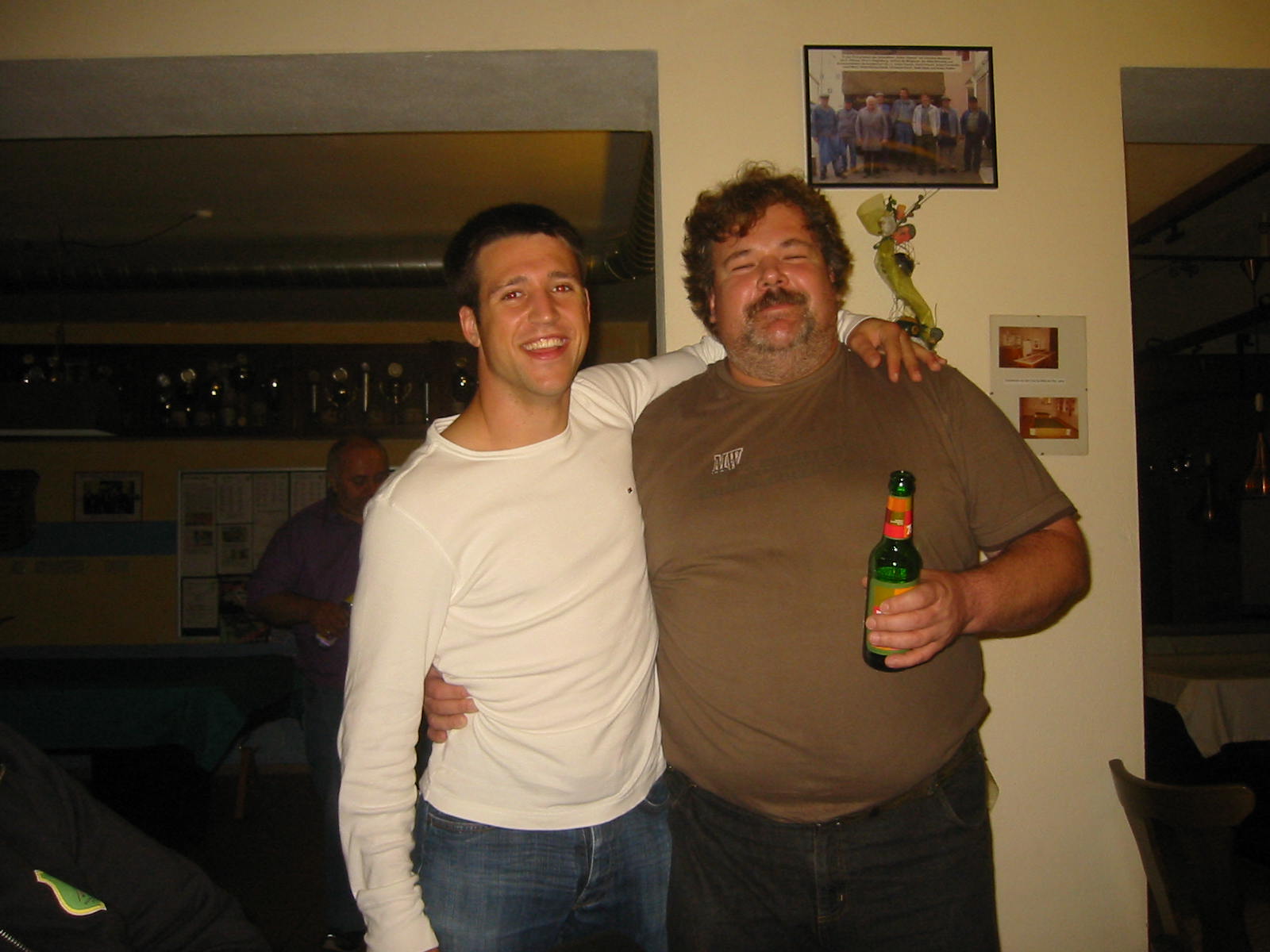 Vortelsieger Andy und Dieter