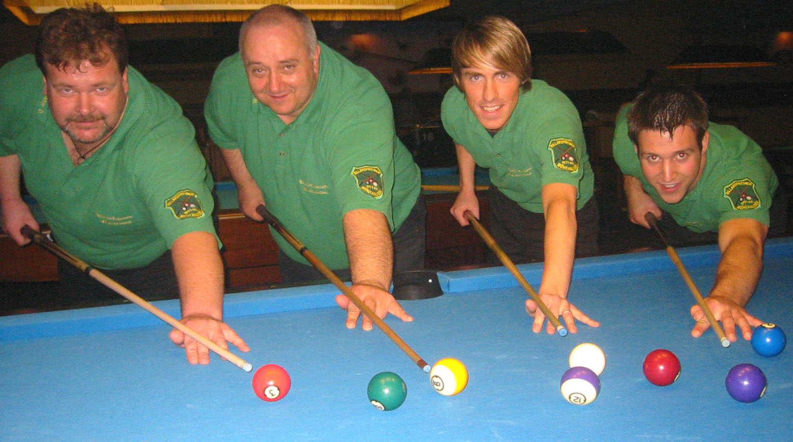 Billardfreunde Aufsteigermannschaft
