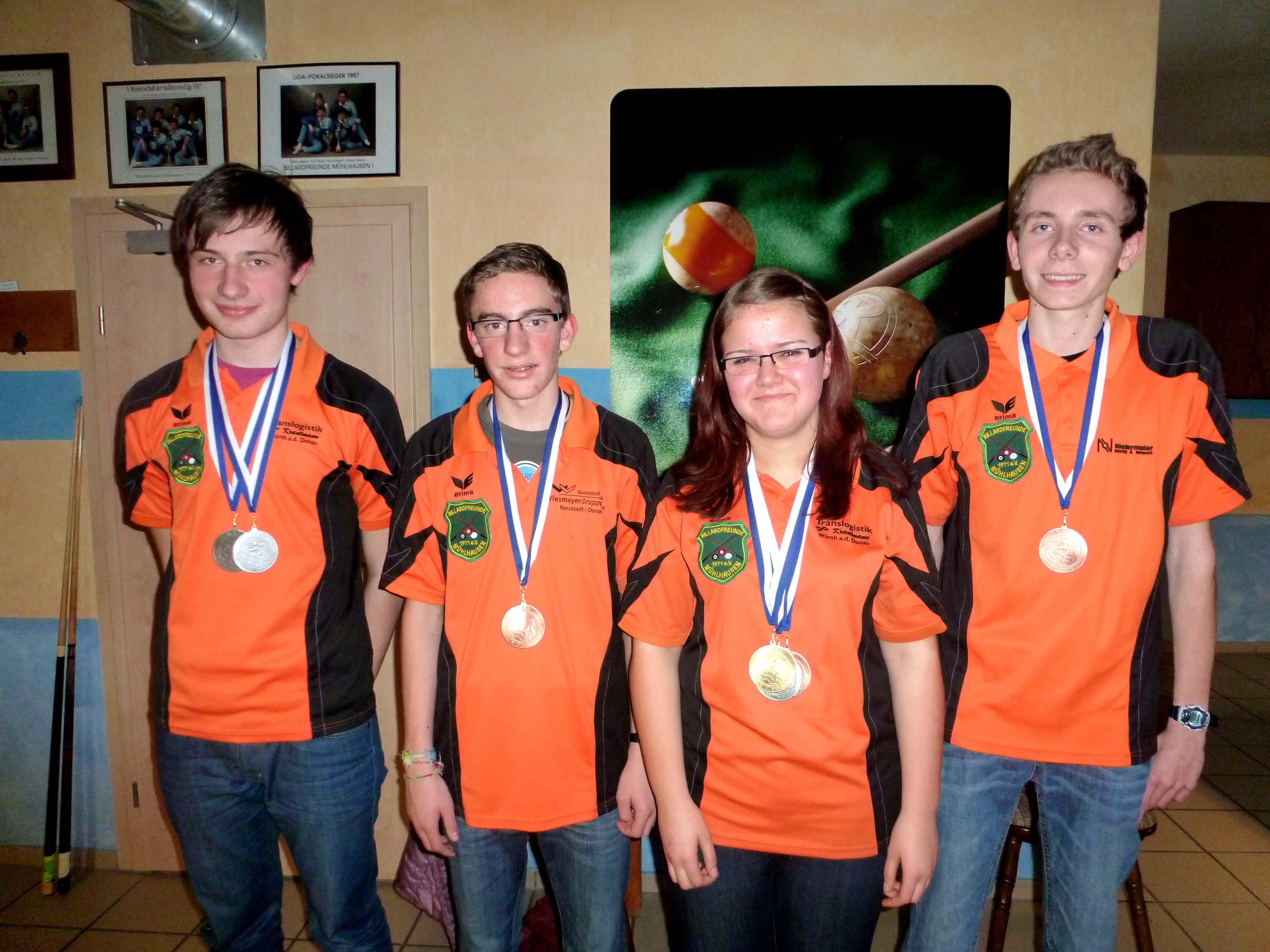 Die Medaillen Gewinner