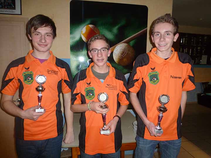 Sieger 14 und 1 VM Jugend klein