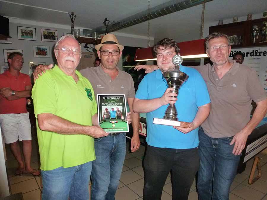 Billardturnier Sieger BC 80 Wildenberg klein