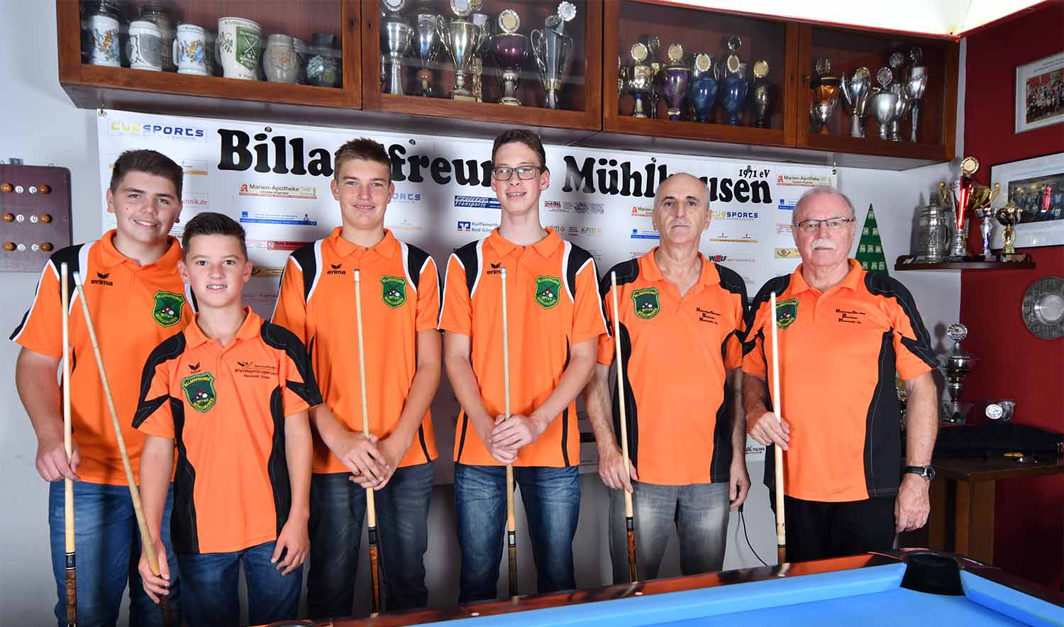 Fotoshooting 3. Mannschaft