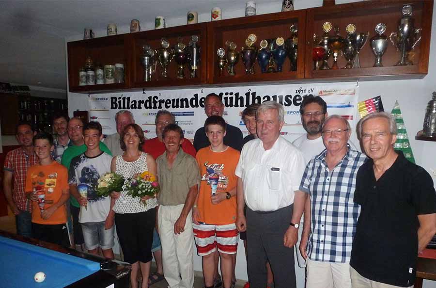 Meisterfeier alle klein