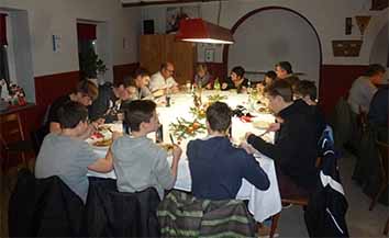 Weihnachten Jugendtisch klein