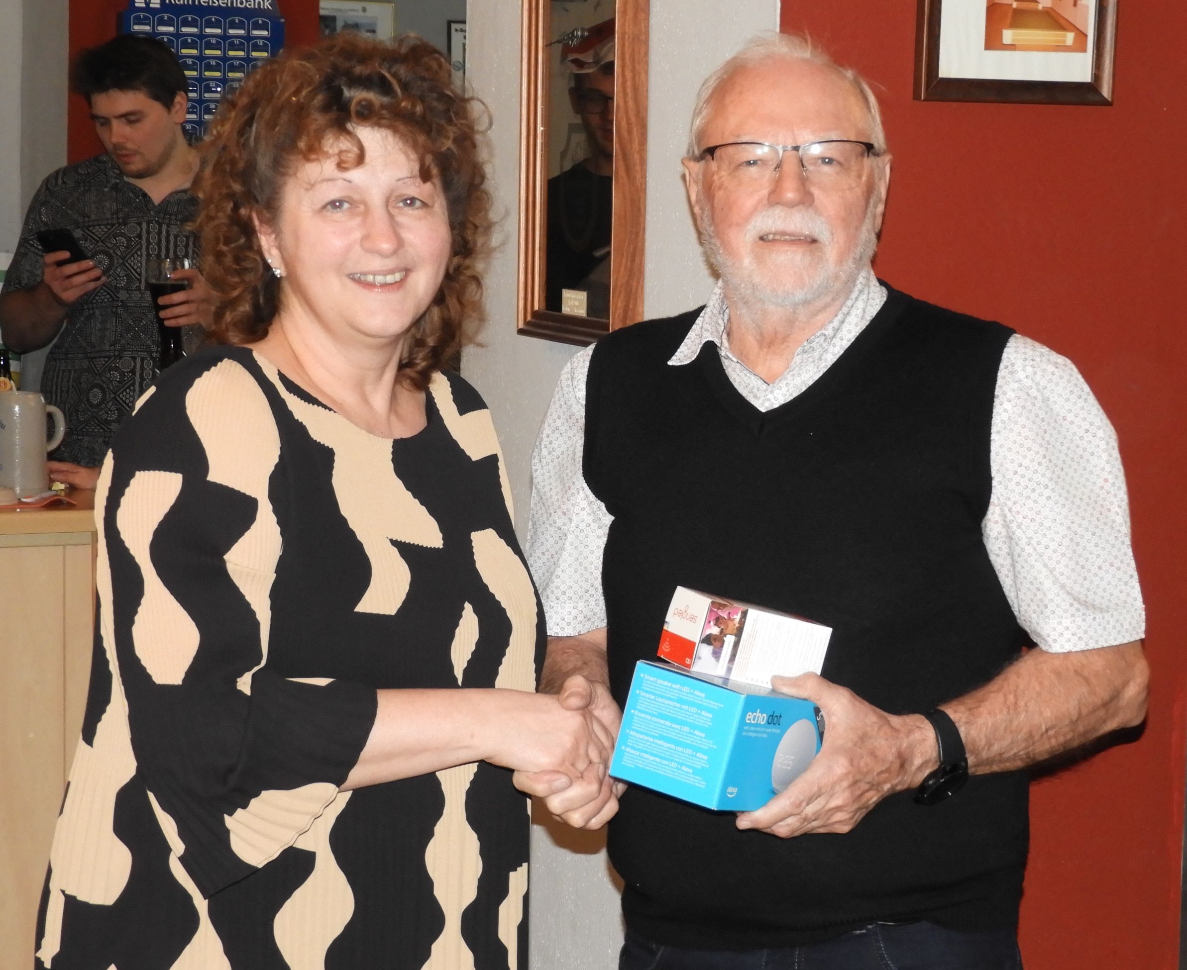 Wei Gewinnerin Claudia klein