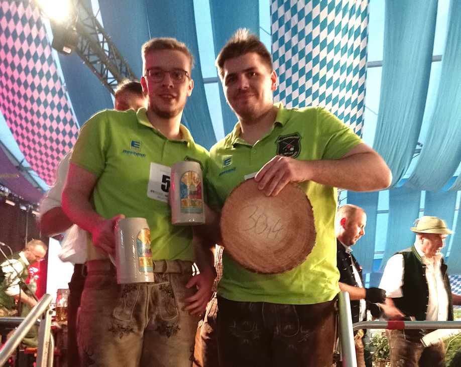 Holzsägen Mannschaft 2 304 Sek. kleinjpg