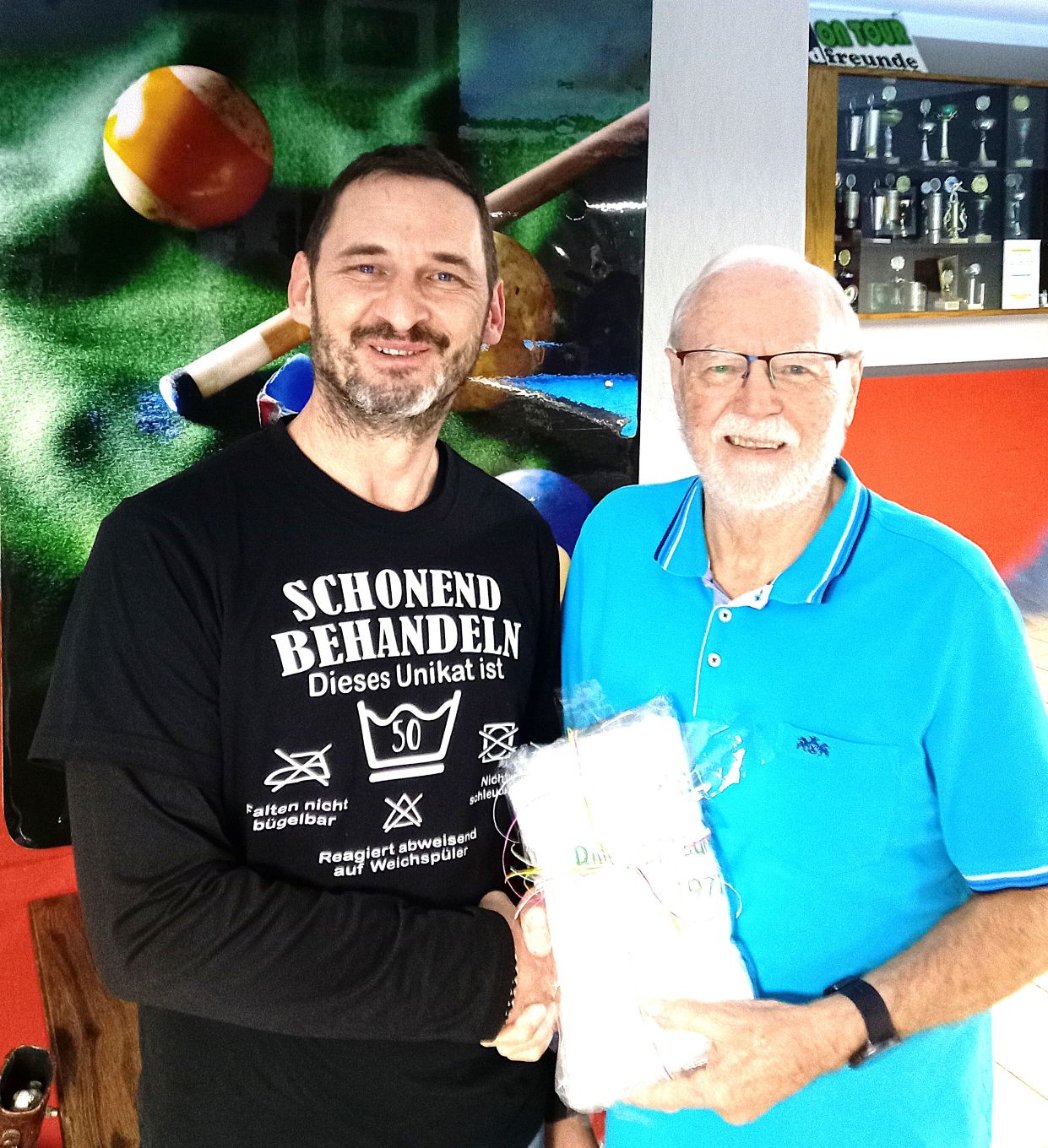 Reiter Klaus zum 50. Geburtstag klein