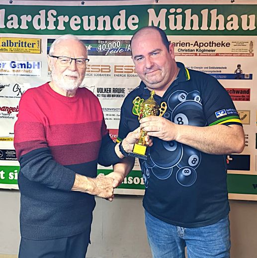 8 Ball VM 3. Platz Michl klein