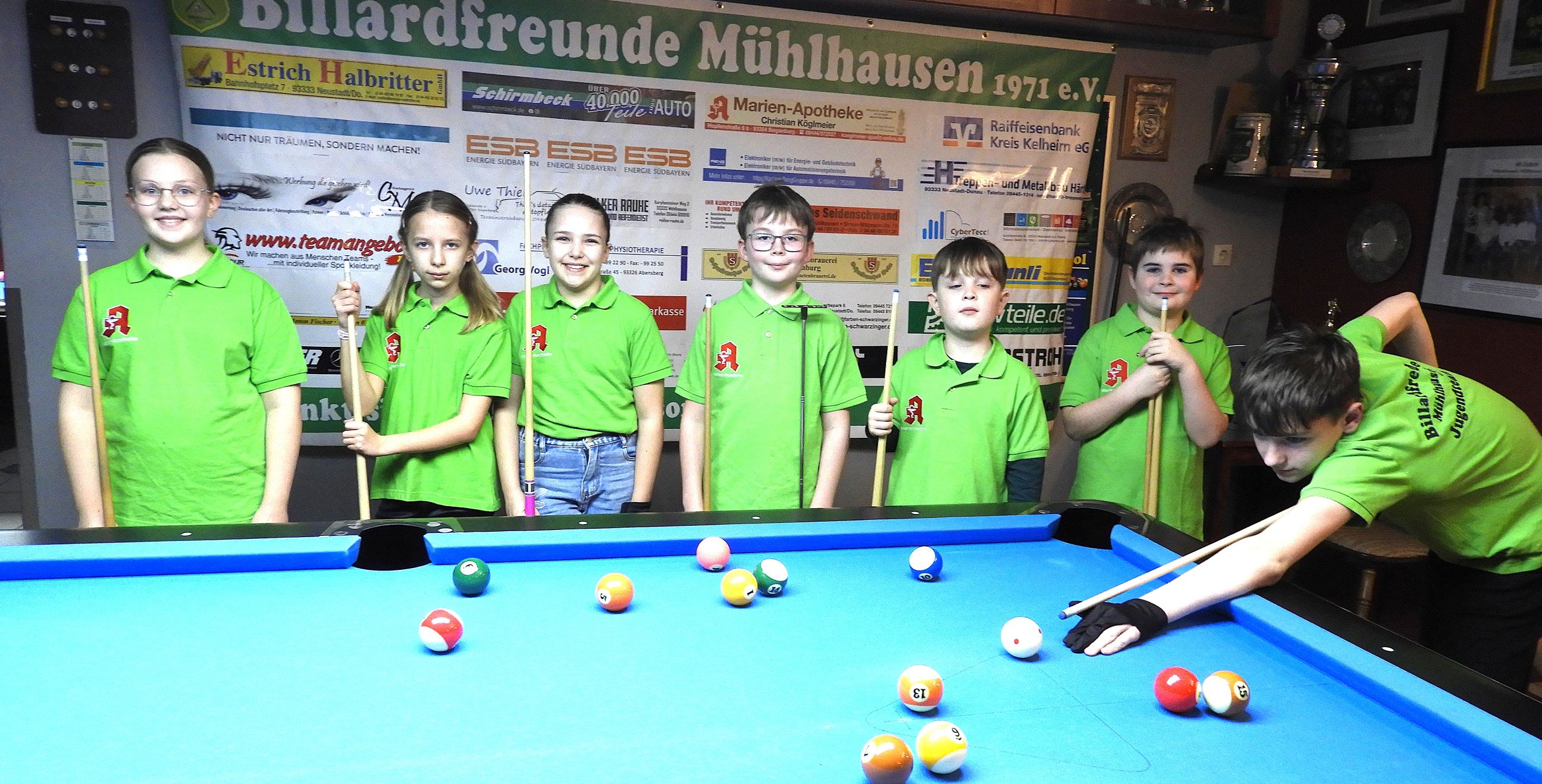 Billard Kinder klein