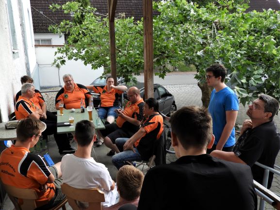 10 Ball VM Spielerversammlung