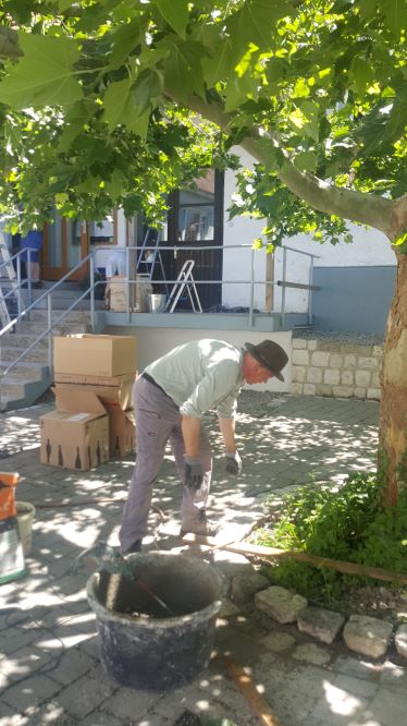 29.06.19 Arbeiten Billard Heim