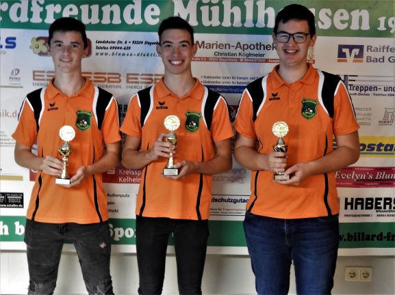 Jugend VM 10 Ball Sieger