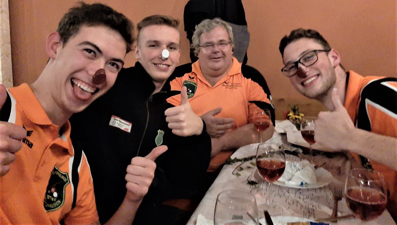 Weinfest mit der 1. Mannschaft