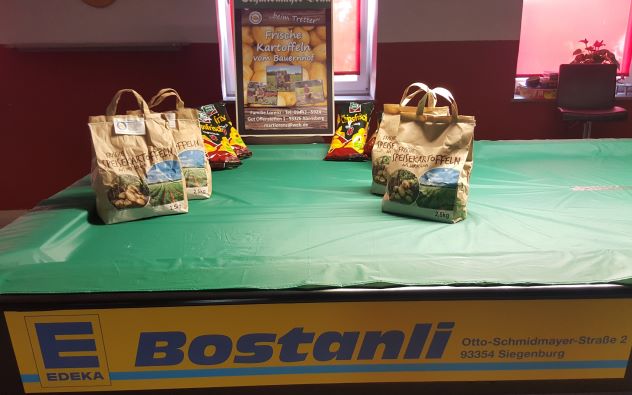 Werbung EDEKA und Tretter klein