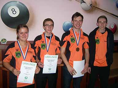 Das erfolgreiche Mühlhausener Quartet. klein jpg