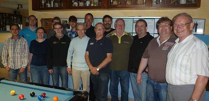 Teilnehmer am Vatertags Turnier klein