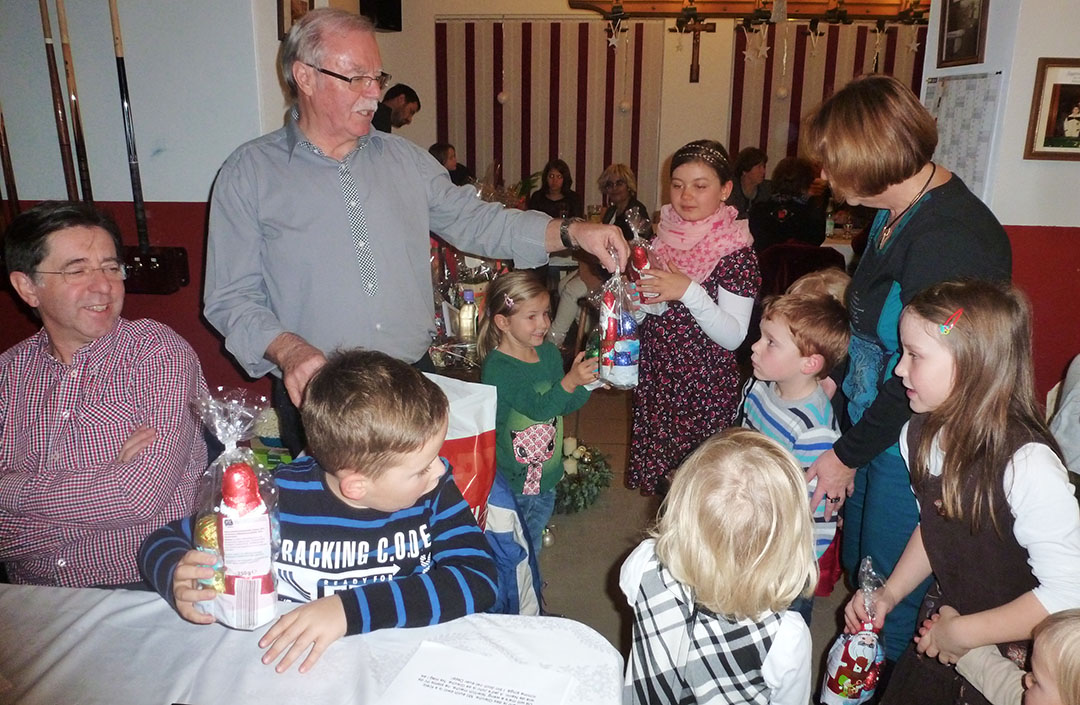 Weihnachtsfeier klein